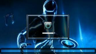 Tron Legacy Logon Screen User Image Al In By Poweredbyostx On