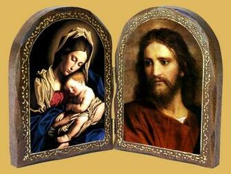 Catholic Wood Diptychs