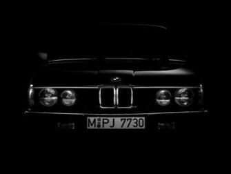 Wallpaper Bmw Black Cars