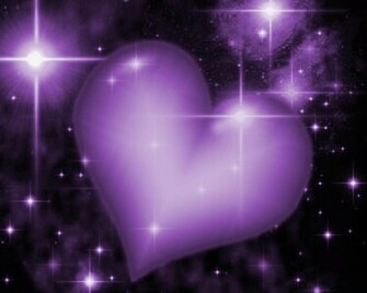 Purple Heart Wallpaper Simple