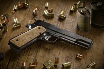 Cgi Classic Pistol Background Wallpaper HD