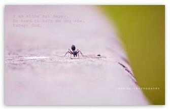 I Am Alone Wallpaper