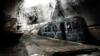 3d Junk Train Wallpaper HD And Abstract For Mobile