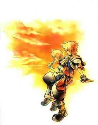 Kingdom Hearts Sora Y Roxas By Javichu17