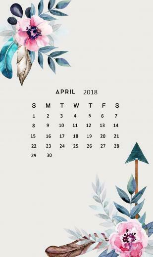 Amazing April Calendar Wallpaper To Keep Track Of What Needs