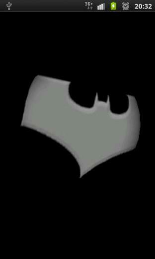 3d Interactive Live Wallpaper With Bat Logos Models It Is Animated