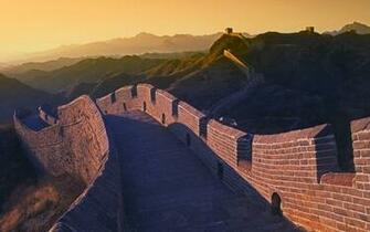 Great Wall Of China World Map Wallpaper