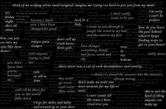 Lyric Background