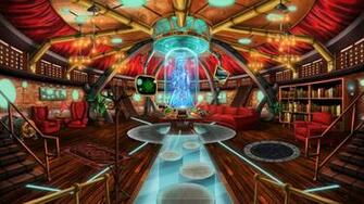Steampunk Tardis Interior Console Room By Wonderwig