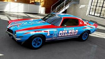 Camaro Z28 In Houston Oilers Luv Ya Blue Livery With Warren