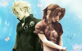 Cloud And Aerith Final Fantasy Vii Wallpaper