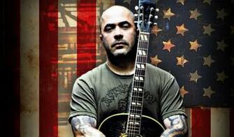 Wallpaper Aaron Lewis Guitar Bald Tattoo