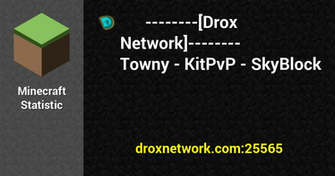 Userbars For Drox Network Towny Kitpvp