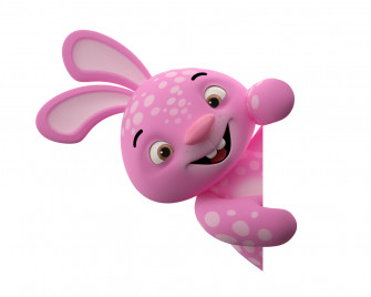 Wallpaper Character Monster Smile Rabbit Pink Funny