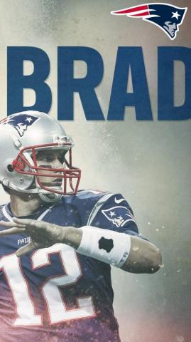 iPhone Wallpaper HD Tom Brady Patriots Nfl Football