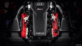 Audi Rs4 Avant Engine HD Wallpaper