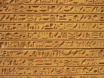Egyptian Hieroglyphics Wallpaper