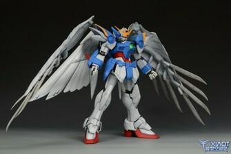 Pg Wing Gundam Zero Custom Assembled Painted Full Photore No
