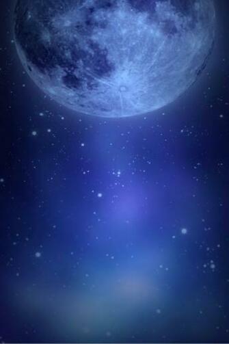D A Mundial De La Luna Cielo Estrellado Fondo In