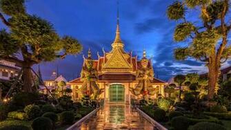Wat Arun Buddhist Temple Bangkok Thailand UHD 4k Wallpaper