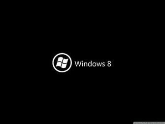 Windows On Black 4k HD Desktop Wallpaper For Ultra Tv