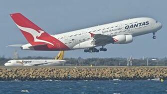 Qantas Airbus A380 Wallpaper HD