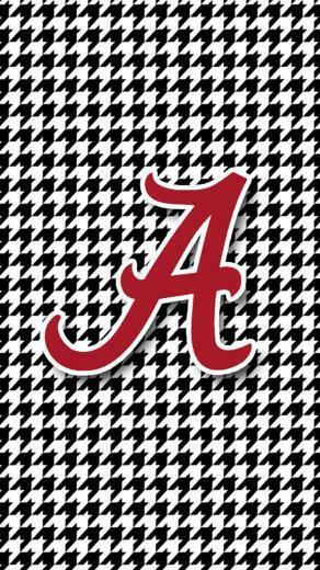 Alabama Houndstooth iPhone Wallpaper