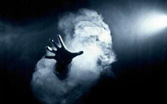 Smoke Hand HD iPhone Wallpaper Source