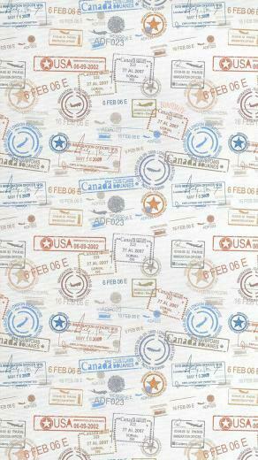 Phone Wallpaper HD Travel Stamps By Bonton Tv
