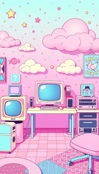 Indie Y2k Wallpaper