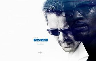 Miami Vice Faces Wallpaper Stock Photos