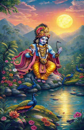 Jai Shri Krishna Wallpaper