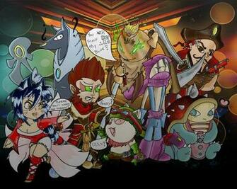 League Of Legends Chibi Champions By Epicarza16