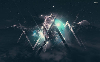 Take A Journey To Explore The Galaxies With Hipster Galaxy Wallpaper