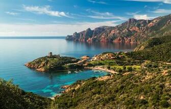 Wallpaper Sea Mountains Rocks Coast France Home Bay Yachts