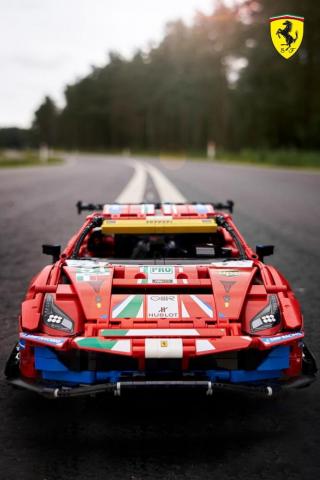 The Ferrari Gte Now In Lego Technic Enough Said Araba
