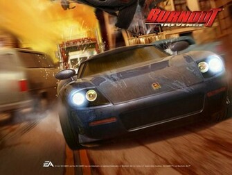 Ps Vita Games Burnout Revenge Video Game Wallpaper
