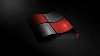 Wallpaper Windows Black And Red By Belkacemrezgui