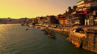 Desktop Wallpaper Oporto Portugal Vinho Do Porto Coast