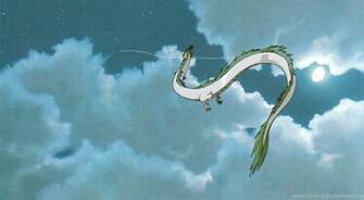 Studio Ghibli Wallpaper Spirited Away Haku Flying HD