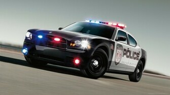 Dodge Charger Police Car Wallpaper