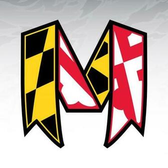 University Of Maryland Logo Redesign Flag Banner Draped In
