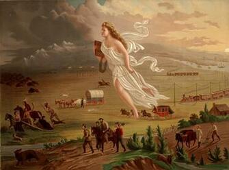 Primary Source Image Manifest Destiny United States History I