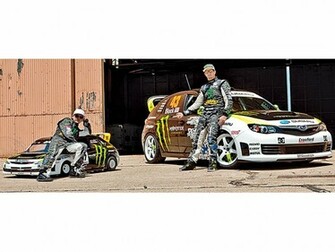 Rob Dyrdek And Ken Block Gymkhana Photo