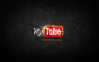 Logo In Blazing Fire Wallpaper