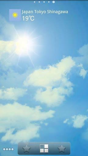 Live Wallpaper Weather Sky