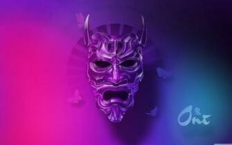 Oni Mask 4k HD Desktop Wallpaper For Ultra Tv Wide