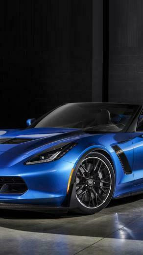 iPhone Wallpaper HD Chevrolet Corvette Z06 Convertible