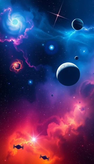 Star Wars Space Background Powerpoint