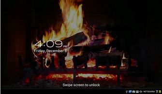 Fireplace Live Wallpaper Features Different Fireplaces Complete